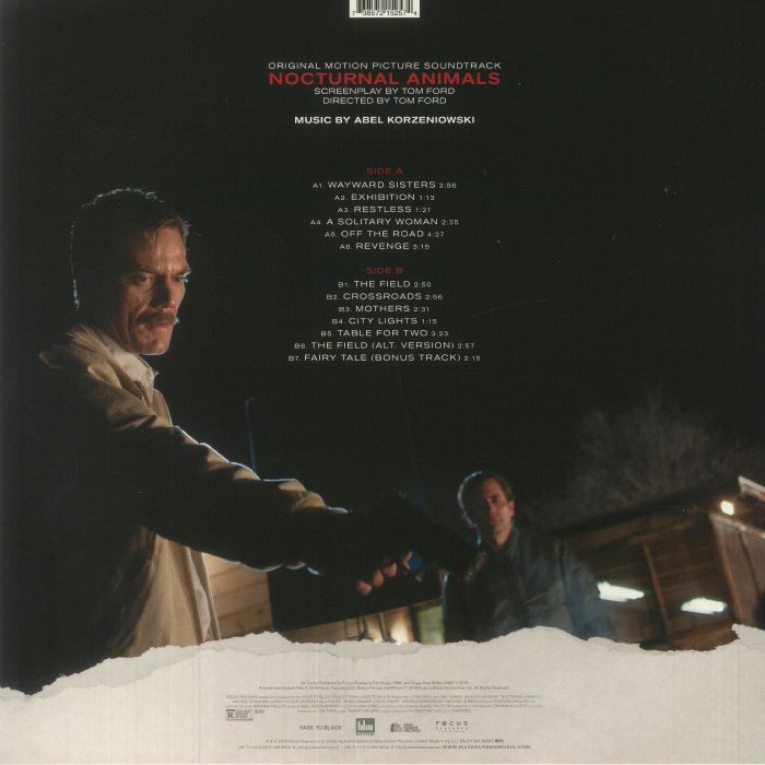 KORZENIOWSKI, Abel - Nocturnal Animals (Soundtrack)