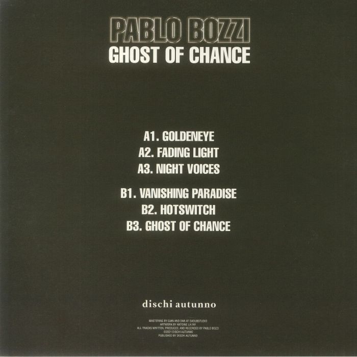 BOZZI, Pablo - Ghost Of Chance