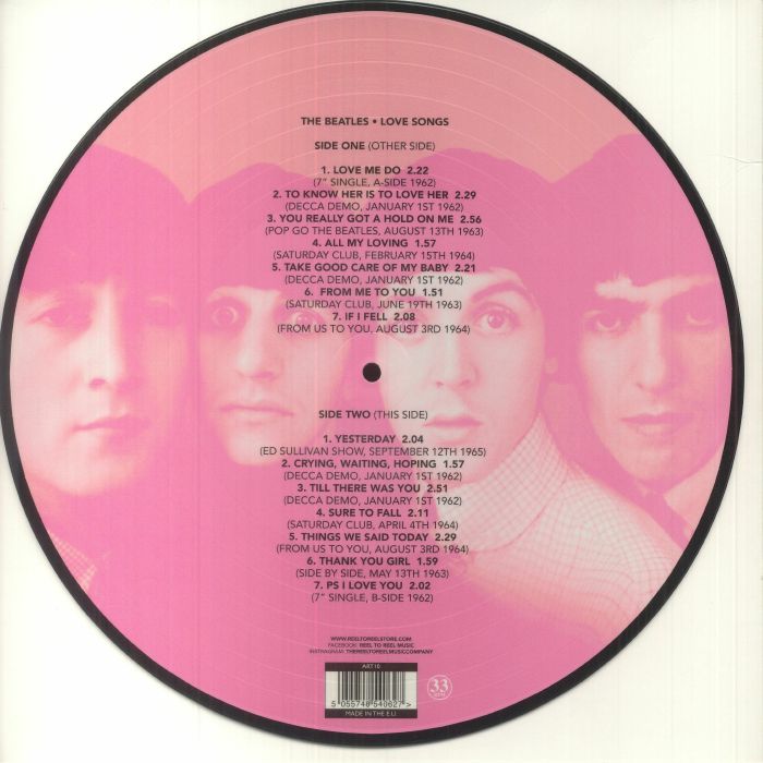 The BEATLES Love Songs Vinyl at Juno Records.