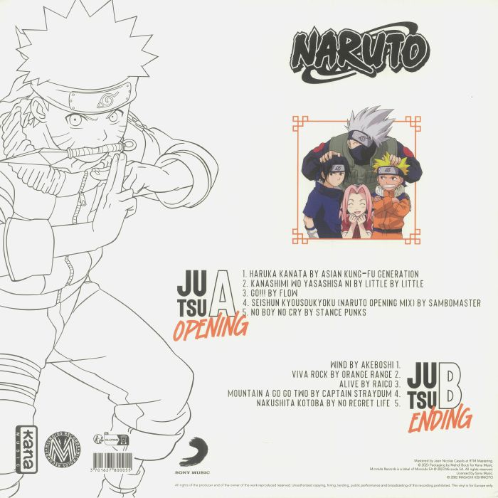 VARIOUS - Naruto: Best Collection (Soundtrack) レコード at Juno