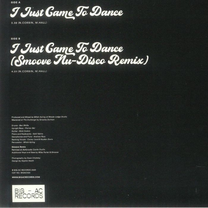 CARMY LOVE - I Just Came To Dance