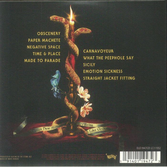 QUEENS OF THE STONE AGE - In Times New Roman