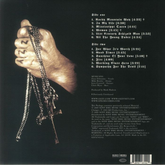 ozzy osbourne records in order