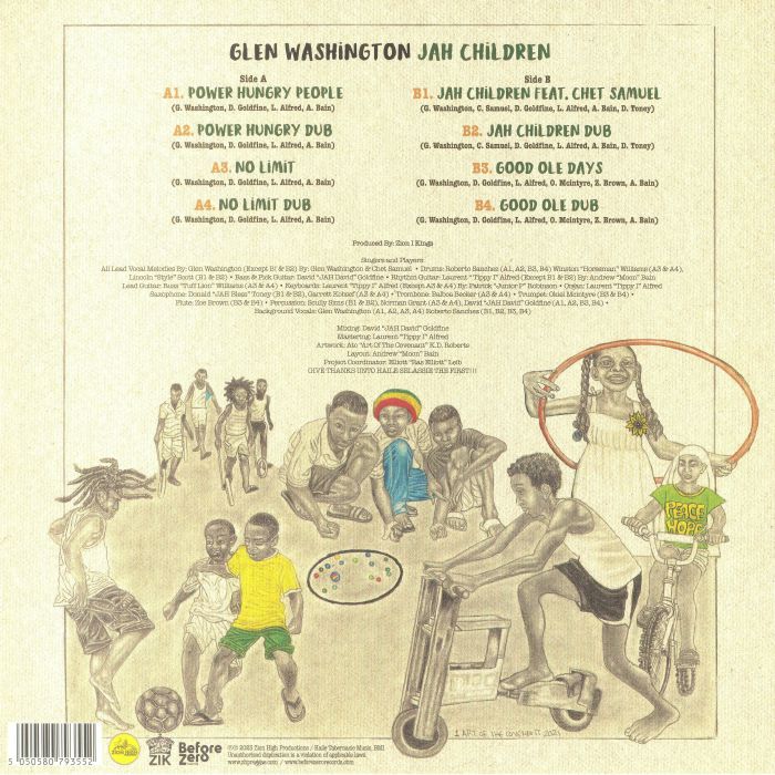 WASHINGTON, Glen - Jah Children