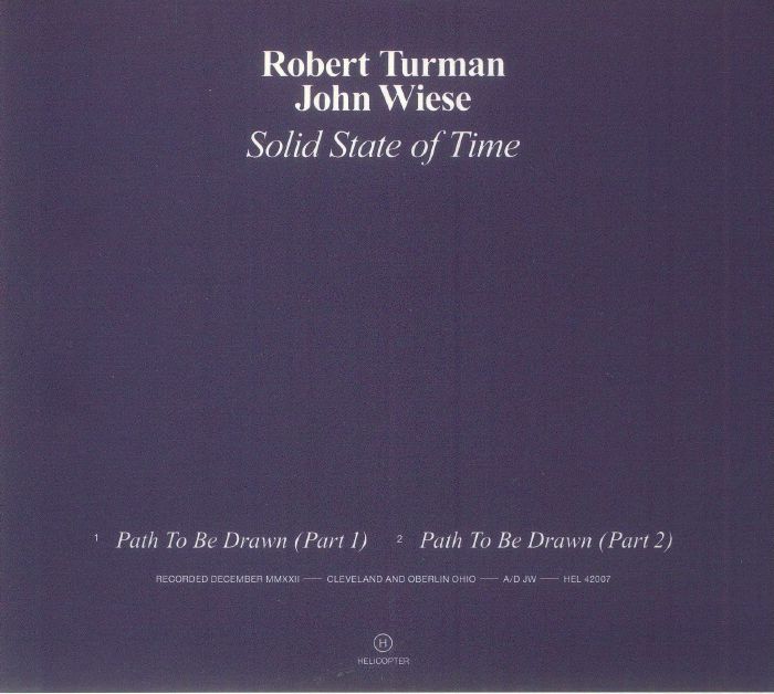 THURMAN, Robert/JOHN WIESE - Solid State of Time