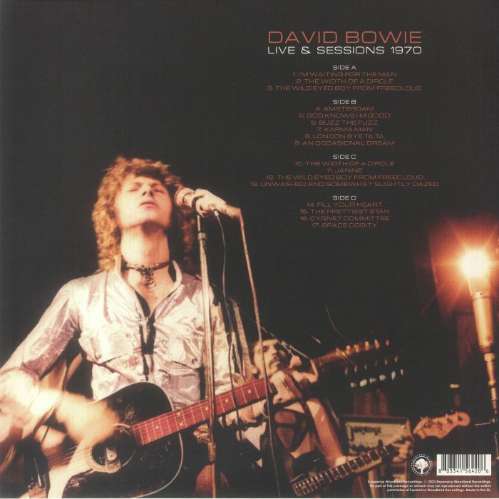 David BOWIE - Live & Sessions 1970 Vinyl at Juno Records.