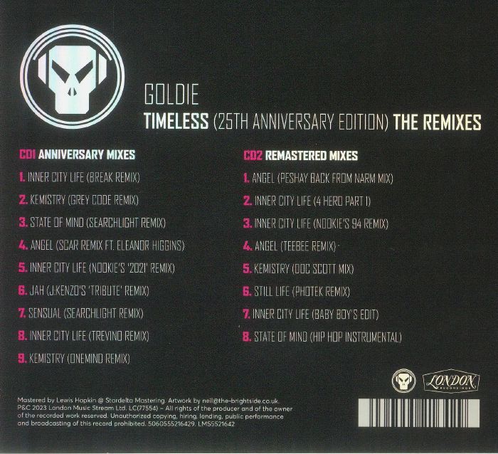 GOLDIE - Timeless: The Remixes (25th Anniversary Edition)