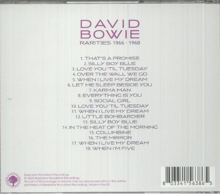 David Bowie 1966 Cd – David Bowie Space Oddity – KFOK