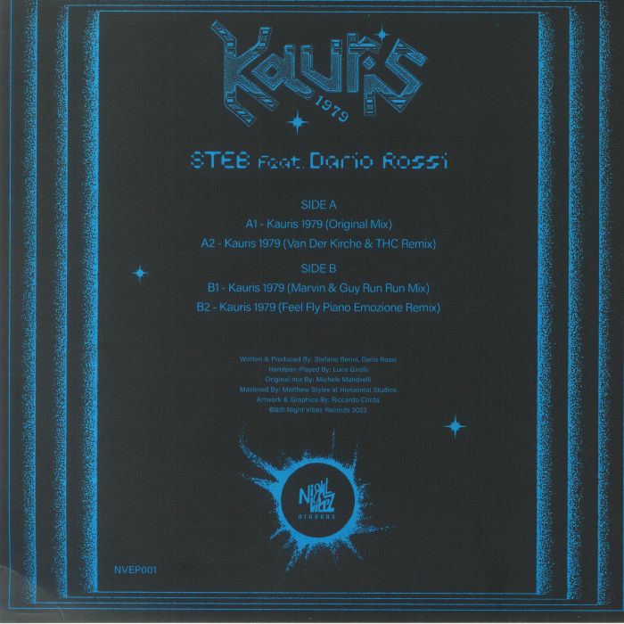 STEB feat DARIO ROSSI - Kauris 1979 EP (remixes)