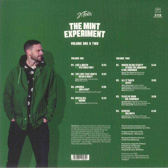 J FELIX - The Mint Experiment Volume 1 & 2