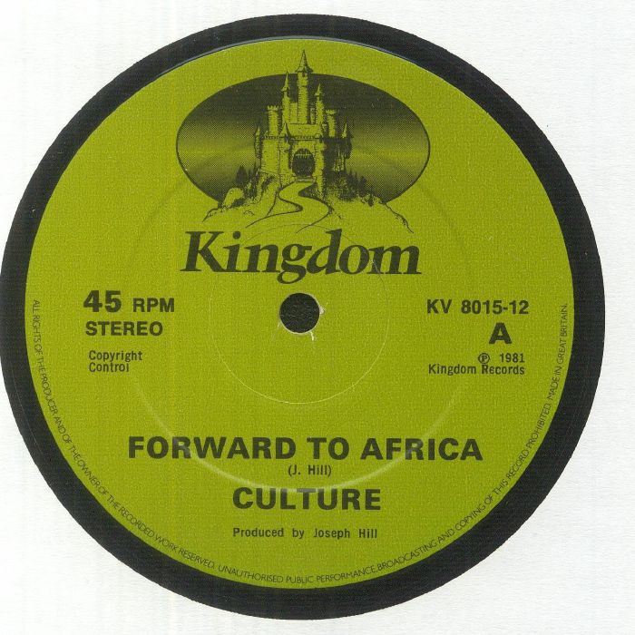 CULTURE/REVOLUTIONARIES - Forward To Africa (warehouse find)