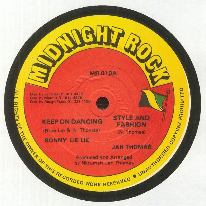 BONNY LIE LIE/JAH THOMAS/DEAN FRASER/RADICS - Keep On Dancing