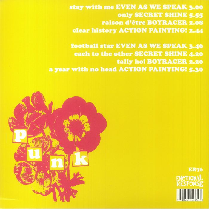 EVEN AS WE SPEAK/ACTION PAINTING!/SECRET SHINE/BOYRACER - 4 Band Compilation