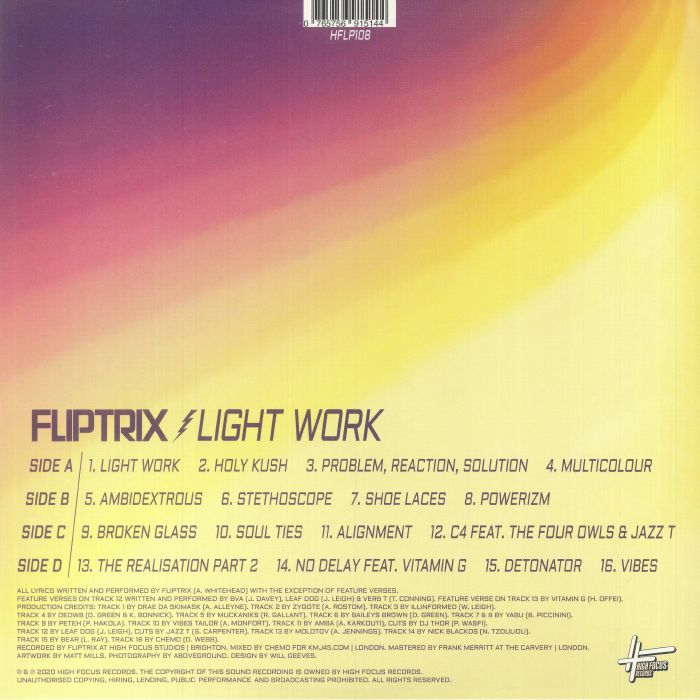 FLIPTRIX - Light Work