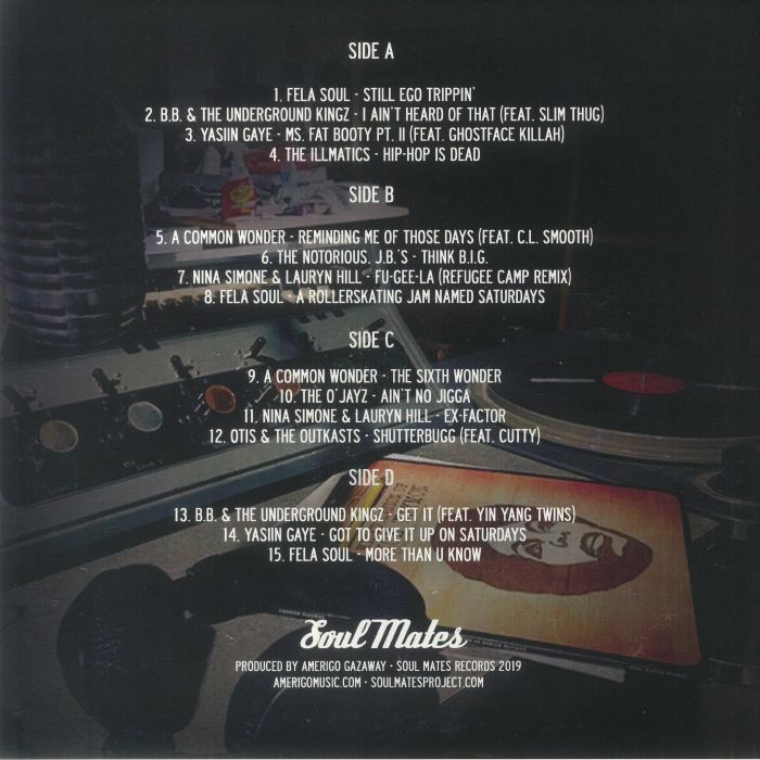 Amerigo GAZAWAY/VARIOUS - Soul Mates: B Sides Remixes