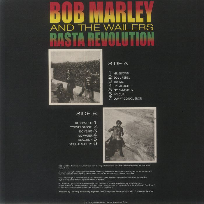 MARLEY, Bob & THE WAILERS - Rasta Revolution