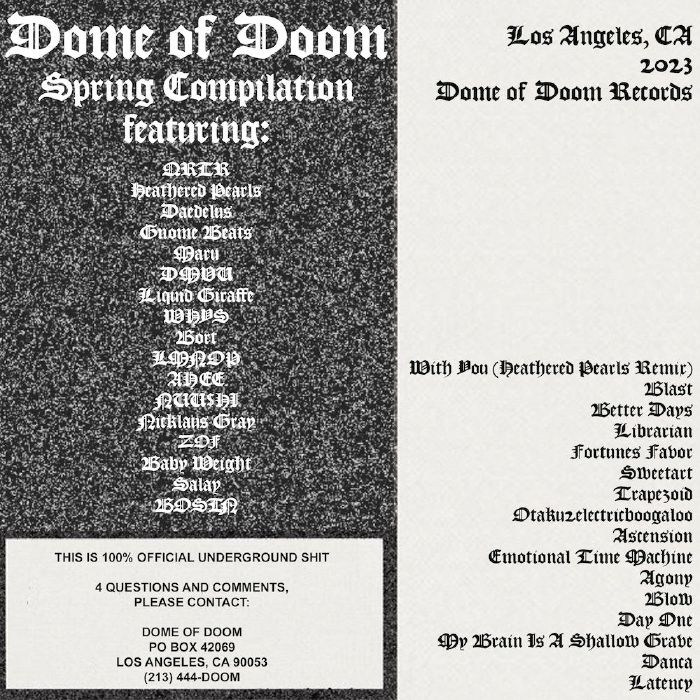 VARIOUS - Dome Of Doom Spring Compilation