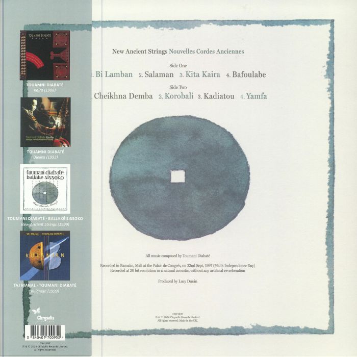 DIABATE, Toumani/BALLAKE SISSOKO - New Ancient Strings (25th Anniversary Edition)