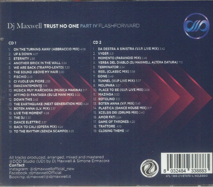 DJ MAXWELL - Trust No One IV: Flashforward