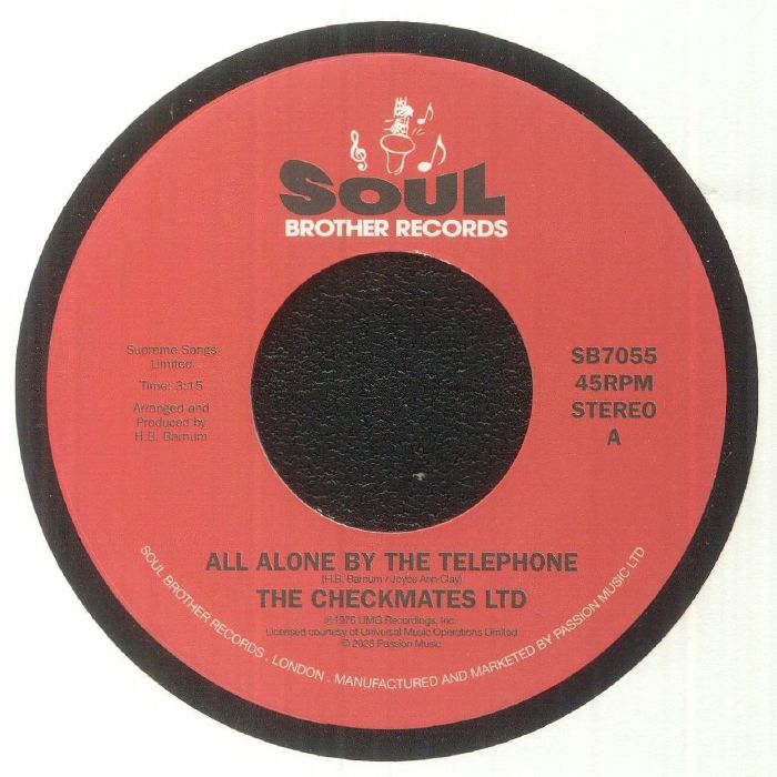 The CHECKMATES LTD - All Alone By The Telephone