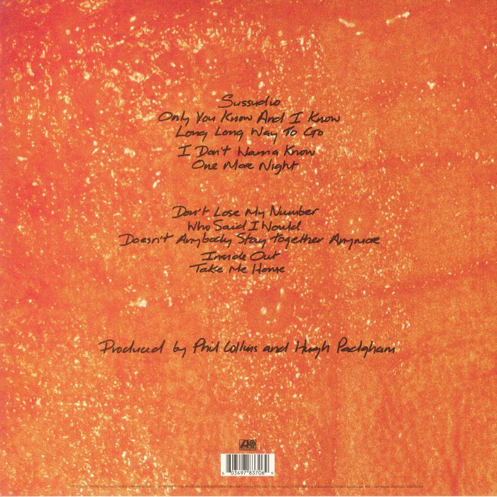 COLLINS, Phil - No Jacket Required