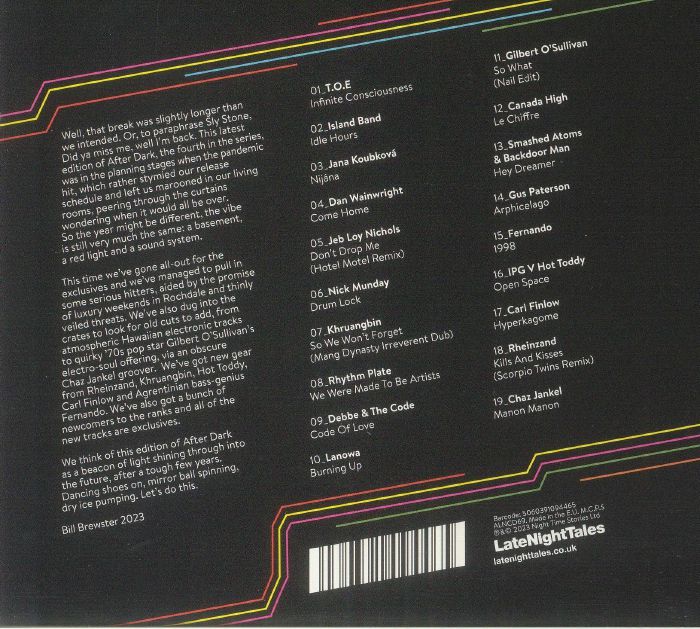 BREWSTER, Bill/VARIOUS - After Dark: Vespertine