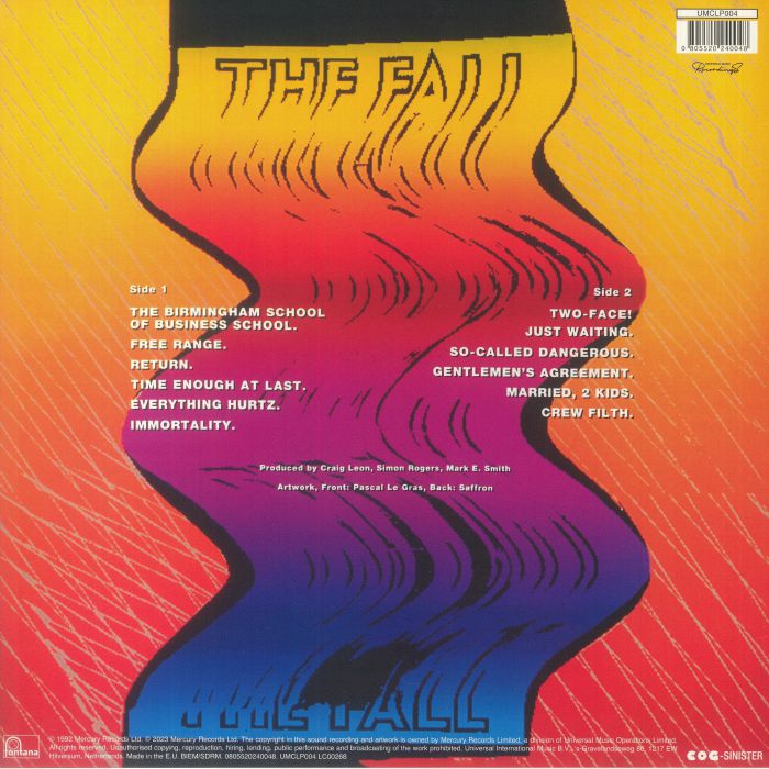 FALL, The - Code: Selfish (reissue)