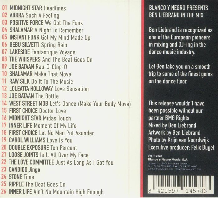 LIEBRAND, Ben/VARIOUS - In The Mix