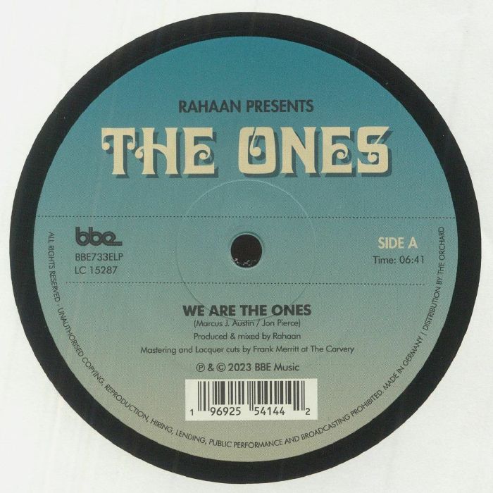 RAHAAN - We Are The Ones Vinyl at Juno Records.