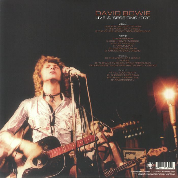 David BOWIE - Live & Sessions 1970 Vinyl at Juno Records.