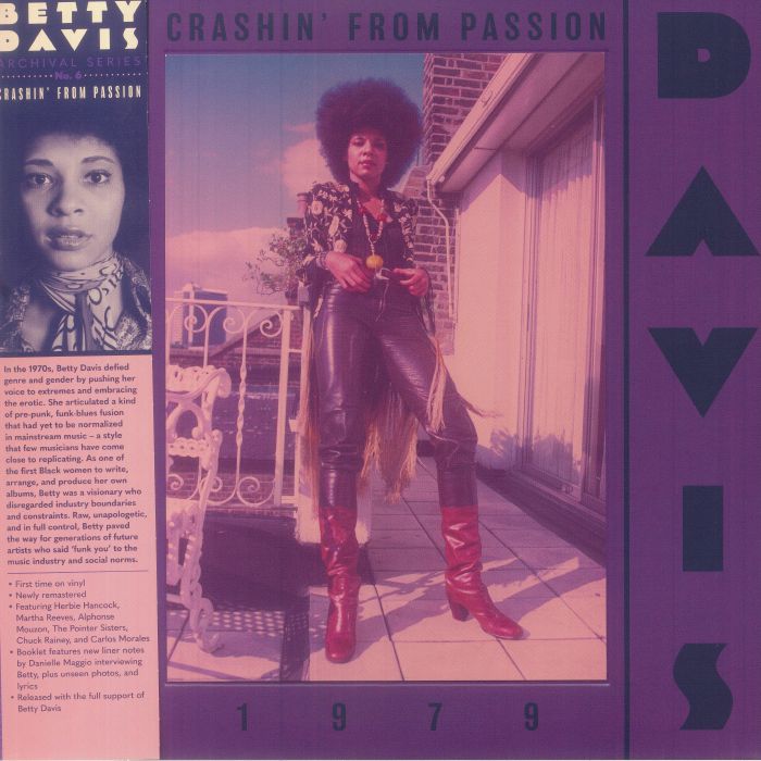 DAVIS, Betty - Crashin' From Passion (remastered)