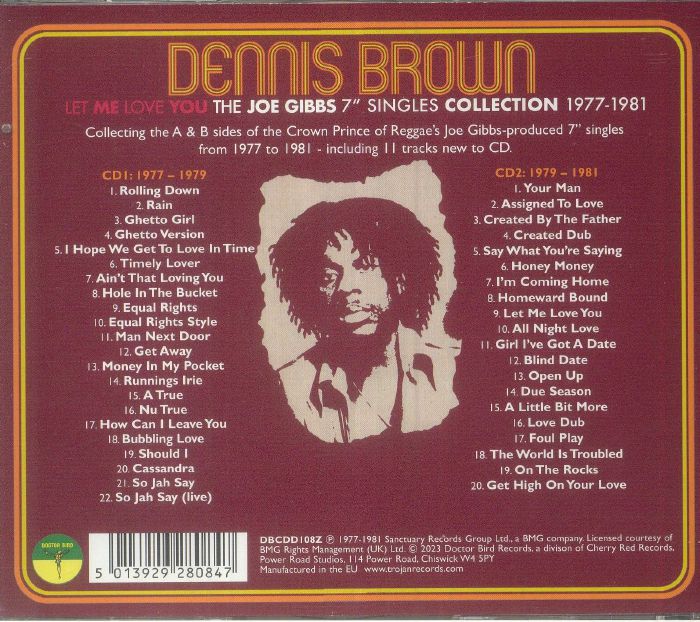 Dennis Brown Let There Be Light 7インチ EP 【公式通販】