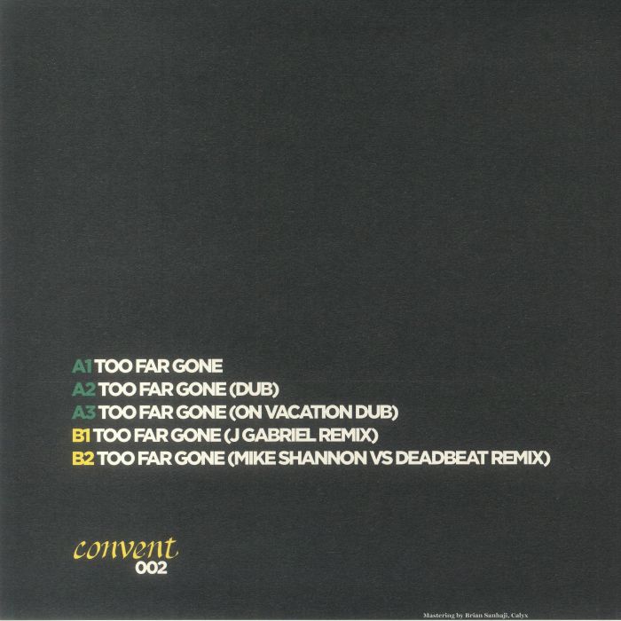 SCIENTIST vs J GABRIEL feat VAUGHN BENJAMIN - Too Far Gone