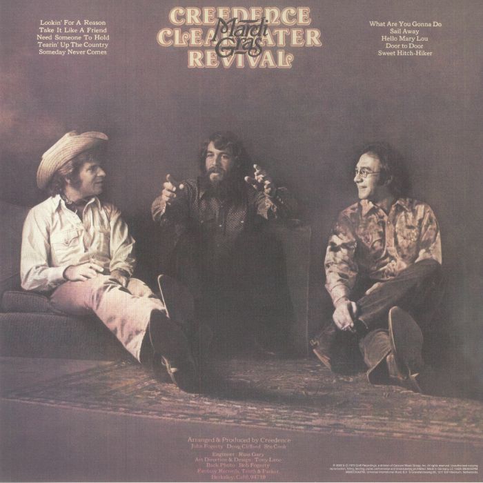 CREEDENCE CLEARWATER REVIVAL - Mardi Gras (reissue) Vinyl At Juno Records.