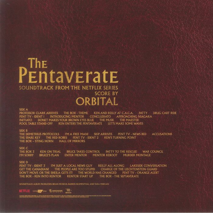 ORBITAL - The Pentaverate (Soundtrack)