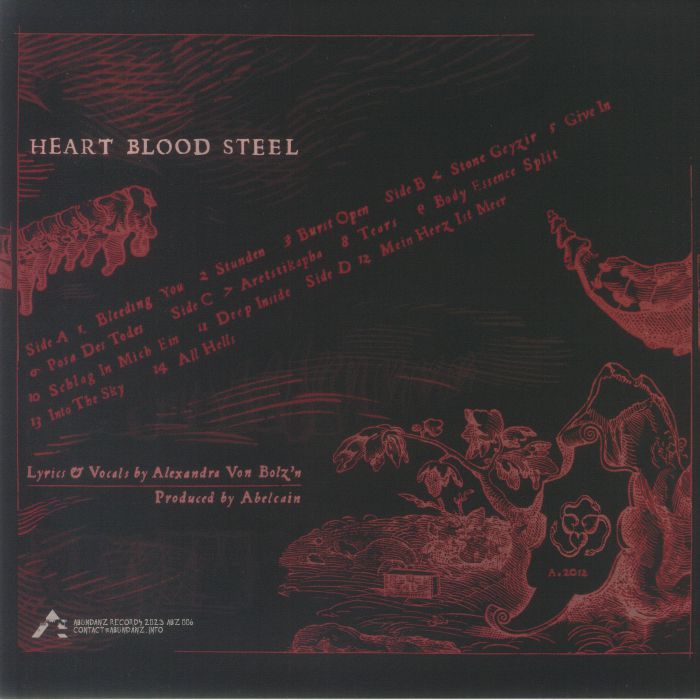 ABELCAIN/ANDREA VON BOLZ'N - Heart Blood Steel