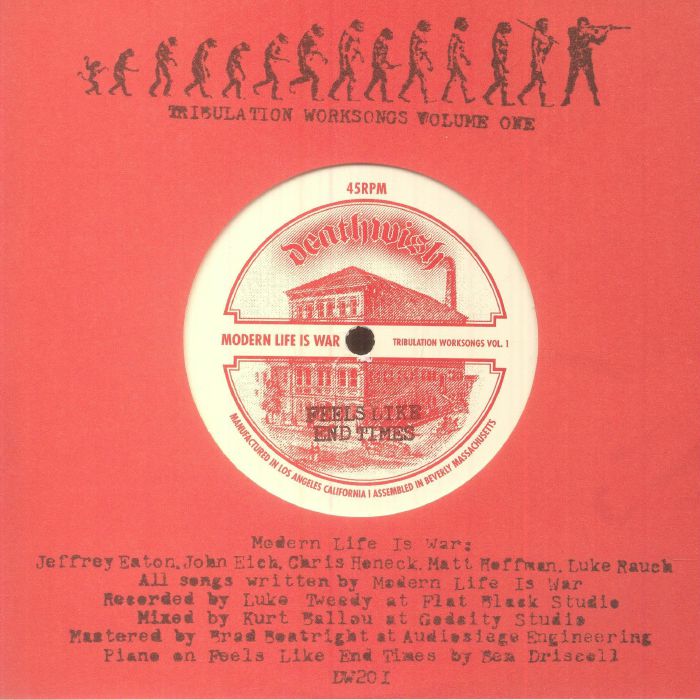 MODERN LIFE IS WAR - Tribulation Worksongs Vol 1