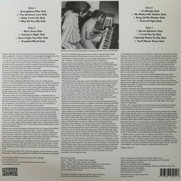 Herman CHIN LOY Musicism Dub Vinyl at Juno Records.