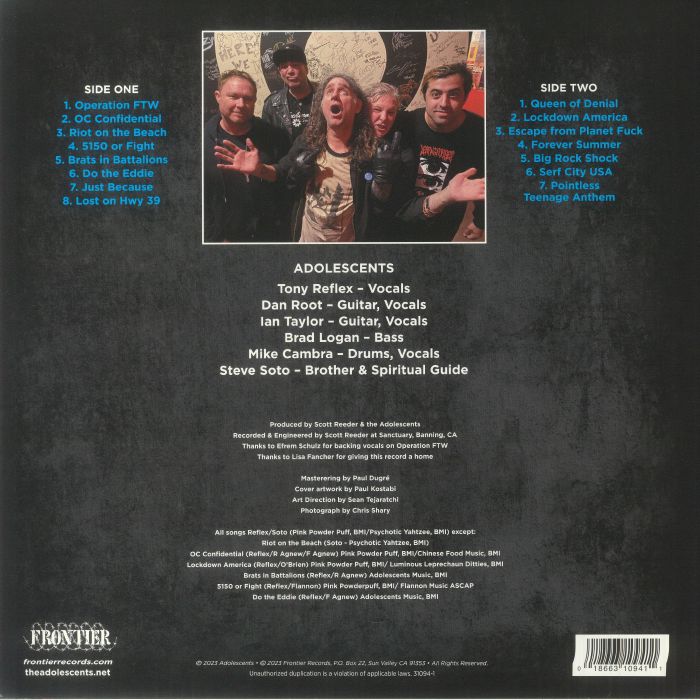 ADOLESCENTS - Caesar Salad Days