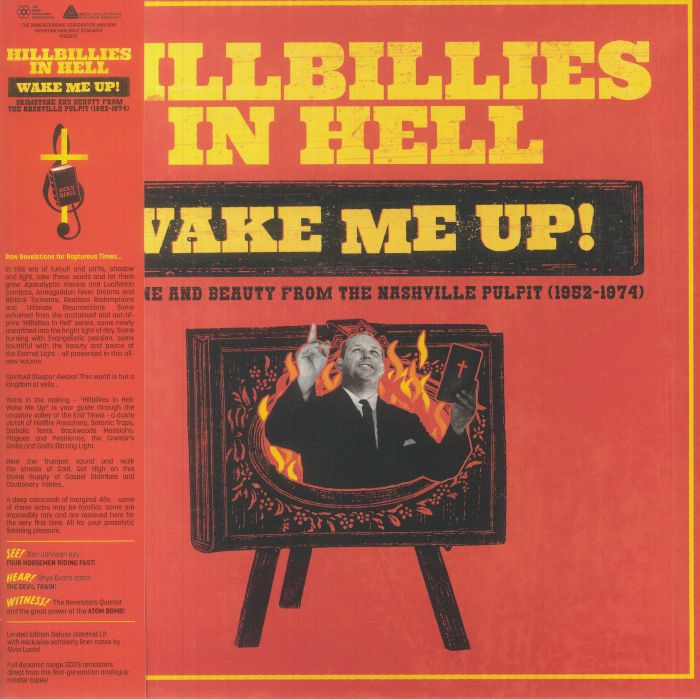 VARIOUS - Hillbillies In Hell: Wake Me Up! Brimstone & Beauty From The Nashville Pulpit 1952-1974
