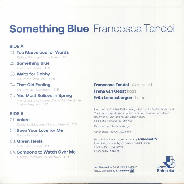 Francesca TANDOI - Something Blue