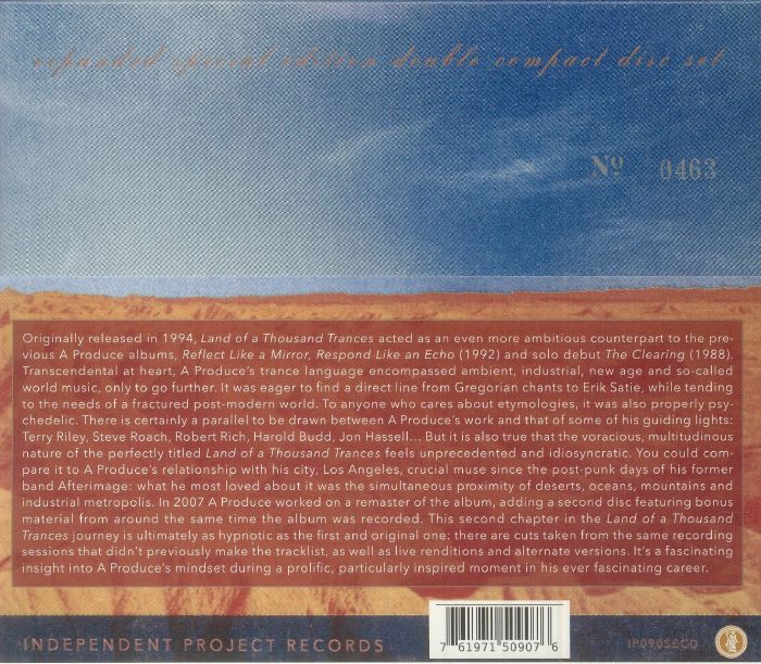 A PRODUCE - Land Of A Thousand Trances