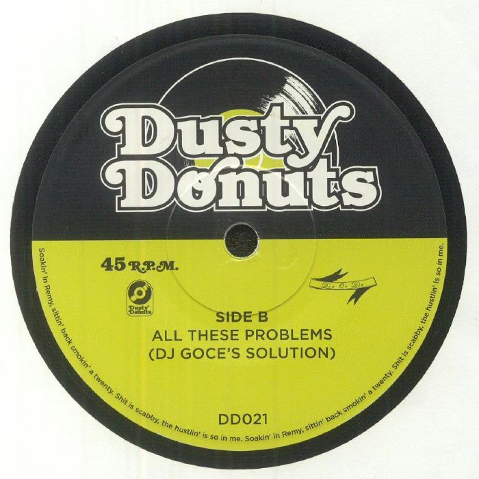 DJ GOCE / Wouldn't Get Anywhere 7インチ