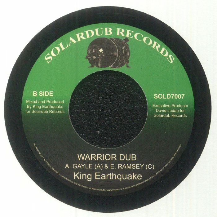 DIXIE PEACH/KING EARTHQUAKE - Can't Stop The Warrior