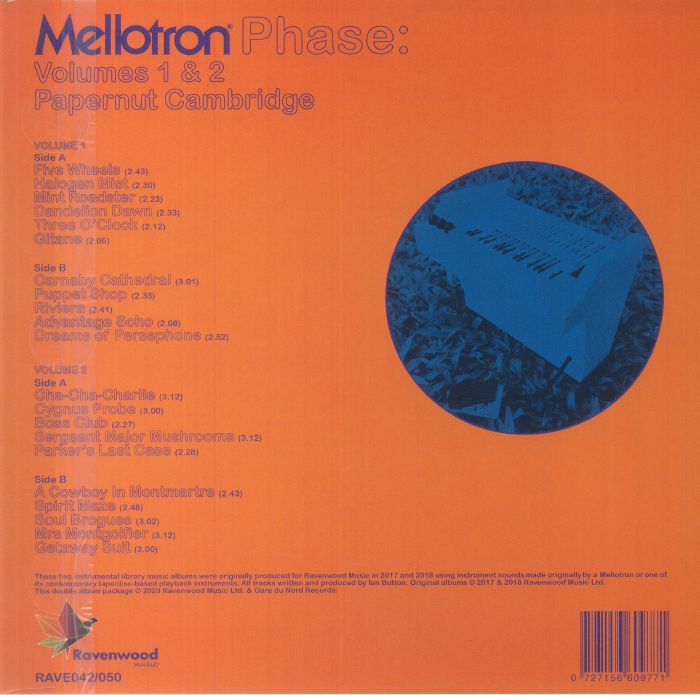 PAPERNUT CAMBRIDGE - Mellotron Phase: Vol 1 & 2