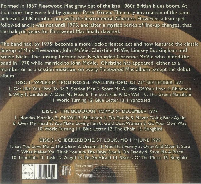 FLEETWOOD MAC Never Break The Chain 19751979 CD at Juno Records.