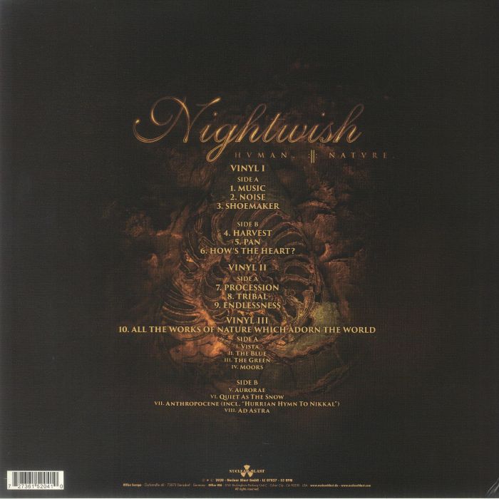 NIGHTWISH - Human :II: Nature