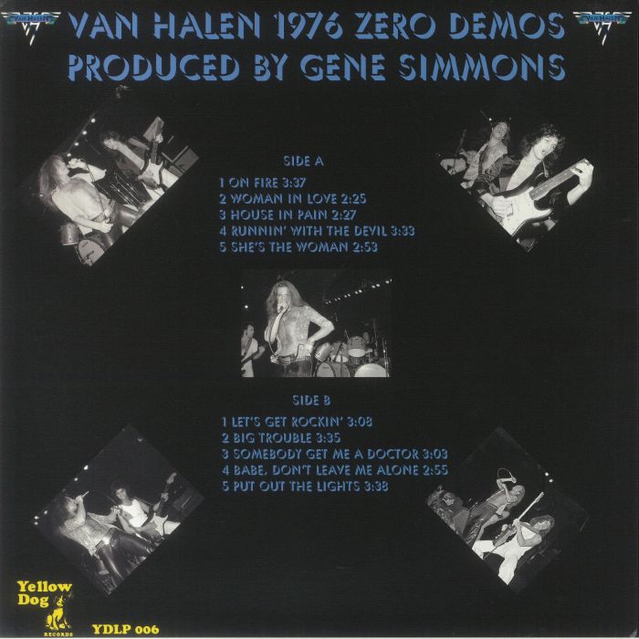 VAN HALEN - Zero Demos