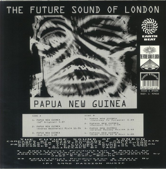 FUTURE SOUND OF LONDON, The - Papua New Guinea (reissue)