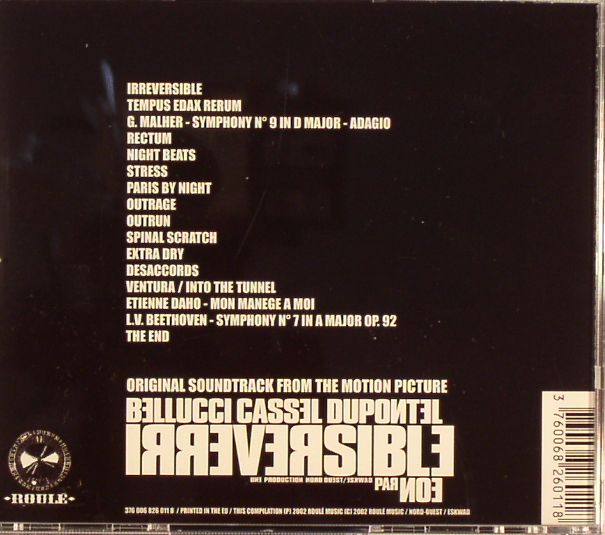 BANGALTER, Thomas - Irreversible (original soundtrack)